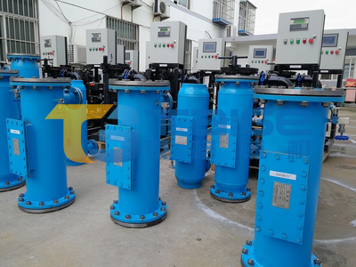 中央空調(diào)膠球清洗裝置，中央空冷凝器膠球清洗，中央空調(diào)在線膠球清洗，膠球泵，收球網(wǎng)，收球器,中央空調(diào)在線膠球清洗系統(tǒng)